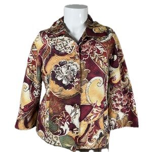 Chico’s Floral Patterned Women's Jacket